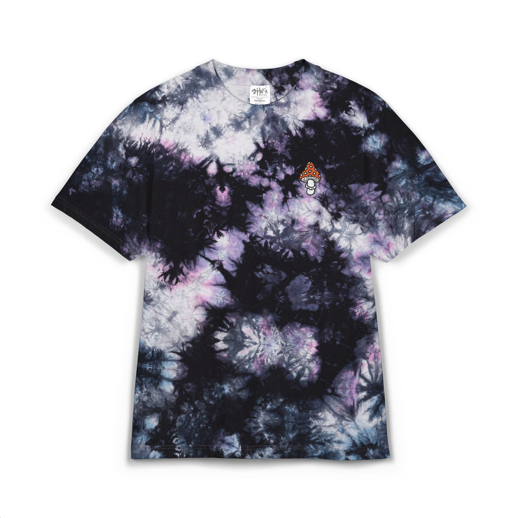 Naturality Embroidered Tie-dye Tee