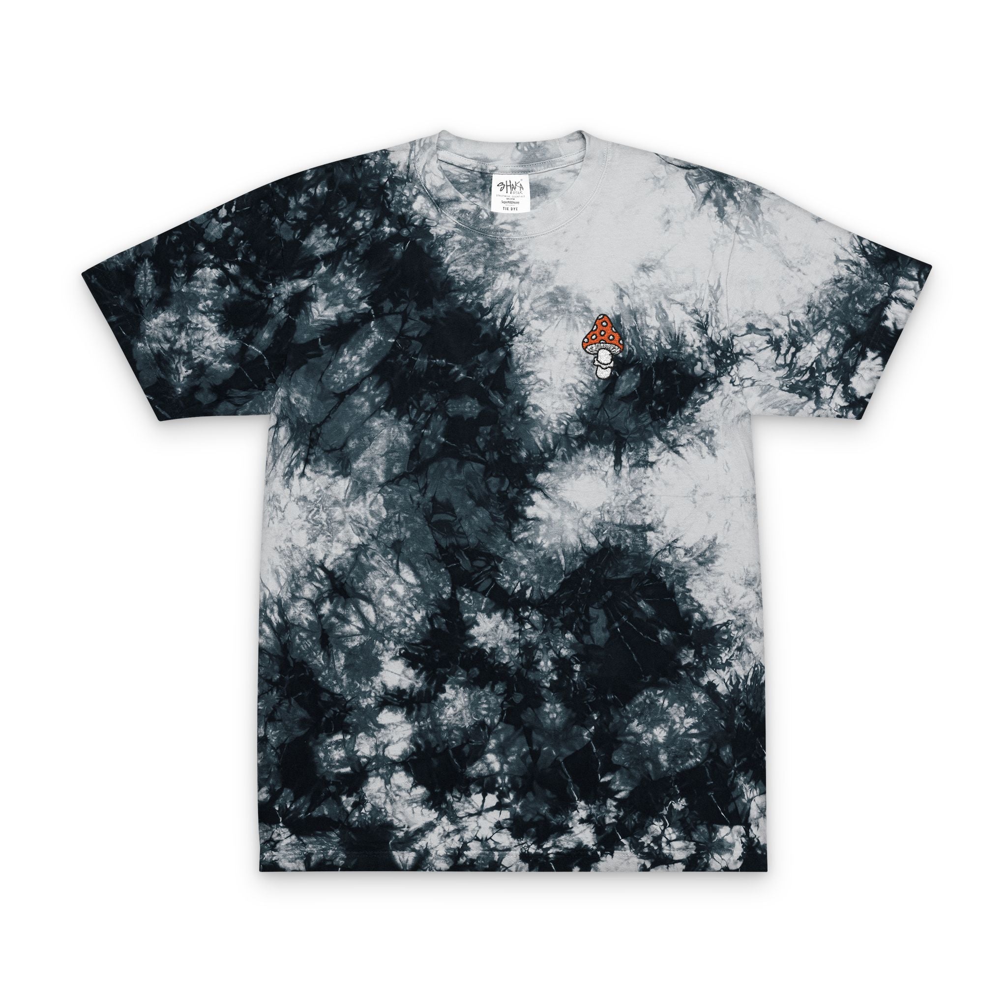 Naturality Embroidered Tie-dye Tee