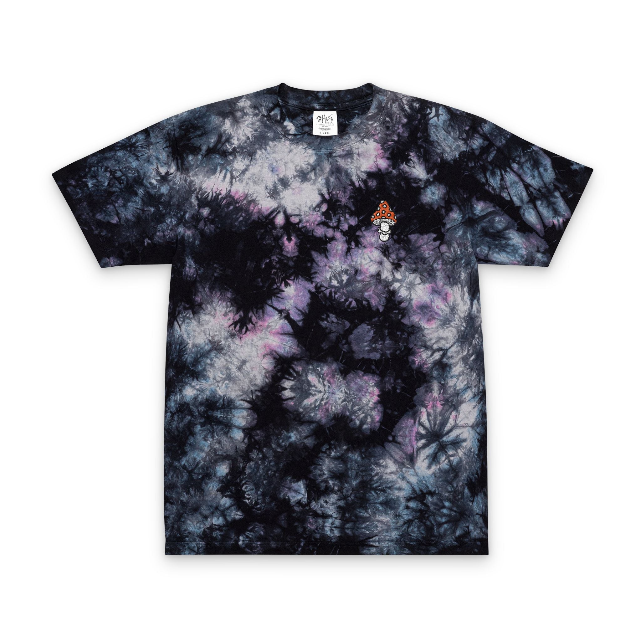 Naturality Embroidered Tie-dye Tee
