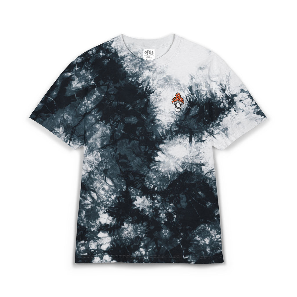 Naturality Embroidered Tie-dye Tee