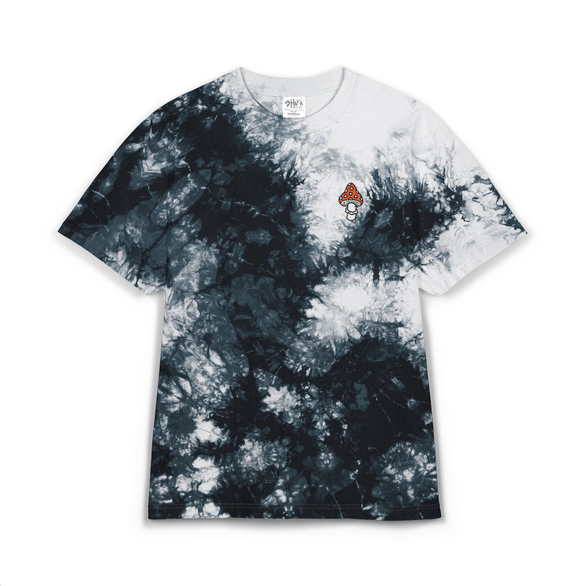 Naturality Embroidered Tie-dye Tee