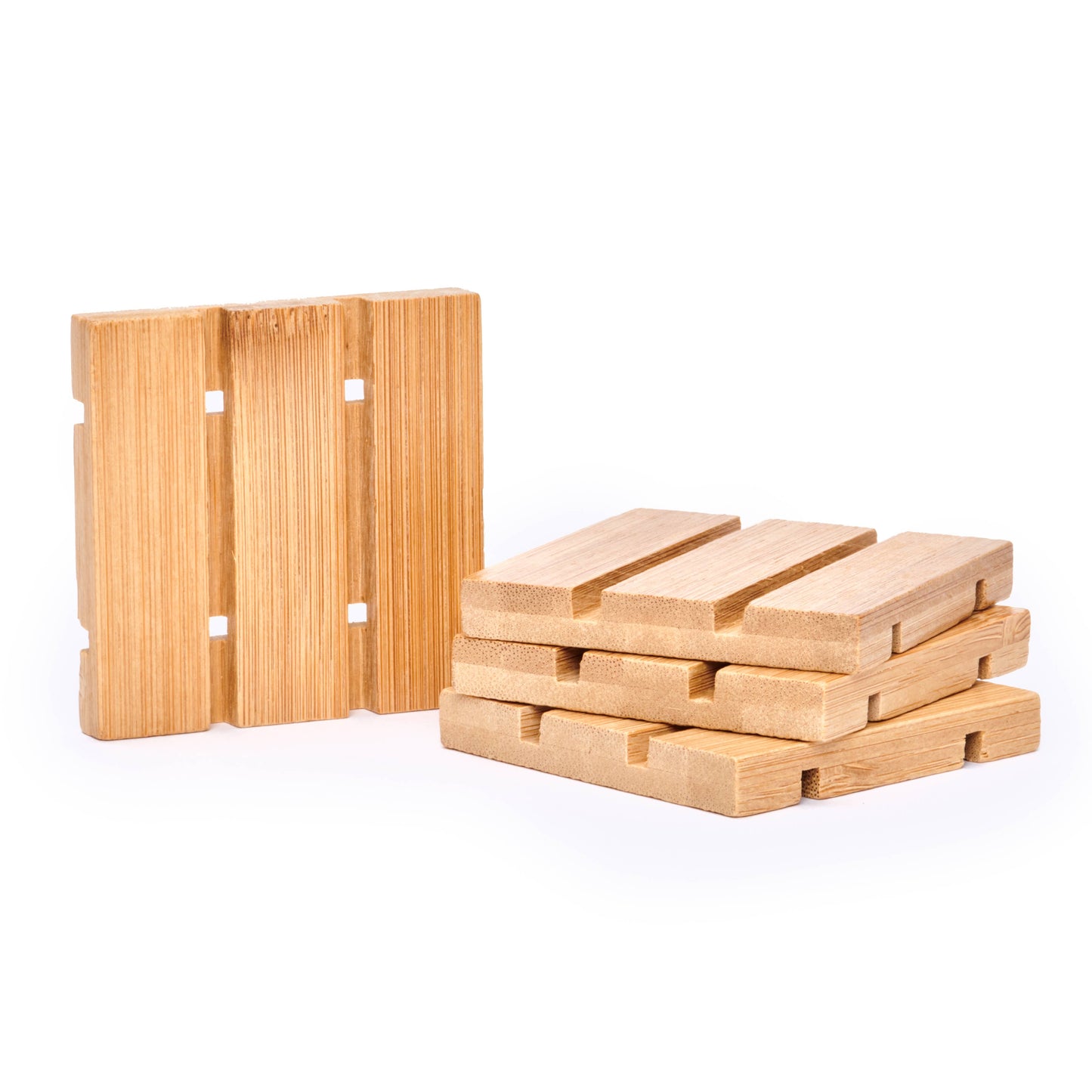 Bamboo Square Soap Dish